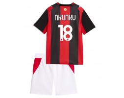 AC Milan Christopher Nkunku #18 Domaci Dres za Dječji 2026-27 Kratak Rukavima (+ kratke hlače)